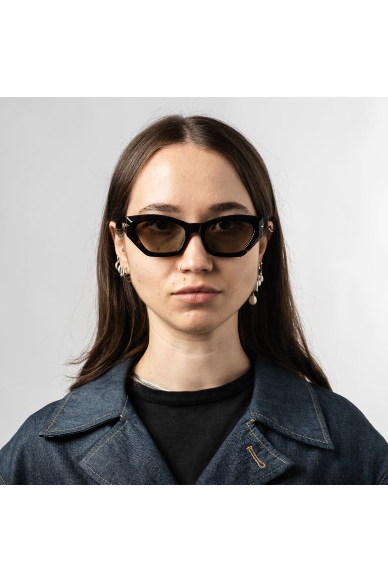 Witchcraft Sunglasses, Alternate, color, Tortoise - Tinted Olive