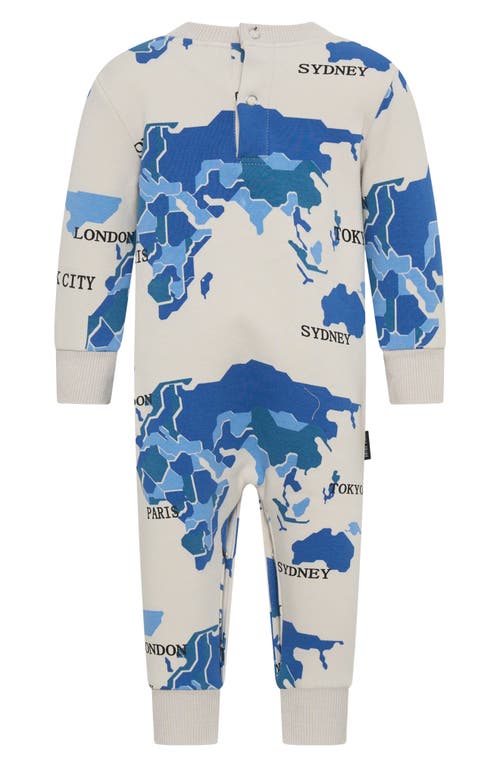 Tiny Tribe World Tour Cotton Romper In White