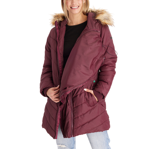 Lexi - 3in1 Maternity Coat With Removable Hood