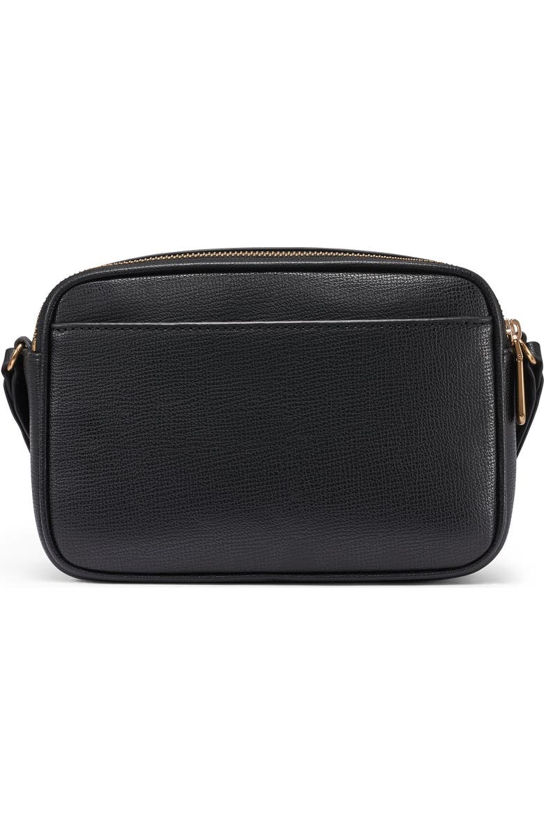 KARL LAGERFELD PARIS Maybelle East/WestCrossbody, Alternate, color, Black/Gold