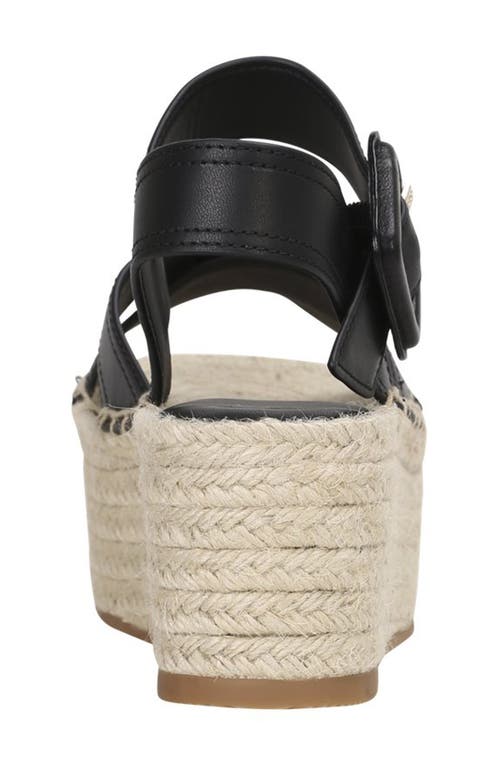 Hugo Boss Boss Machica Espadrille Ankle Strap Platform Wedge Sandal