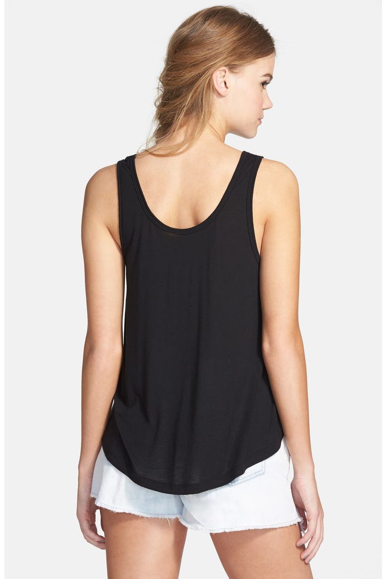 'Favorite' Tank, Alternate, color, BLACK