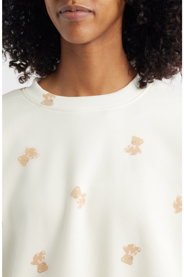 Dreams Crewneck Sweatshirt, Alternate, color, CREAM