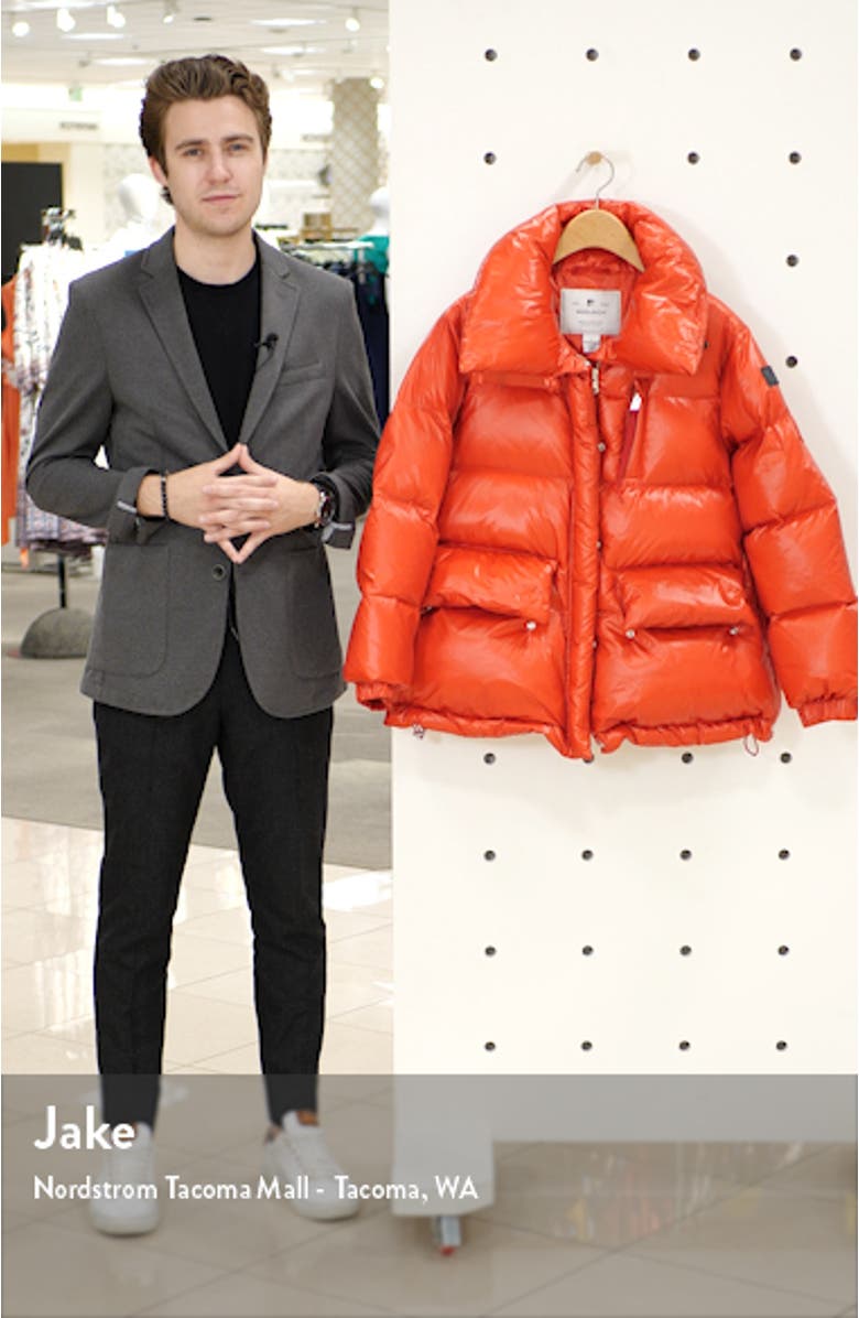 Alquippa Water Repellent Puffy Down Coat, sales video thumbnail