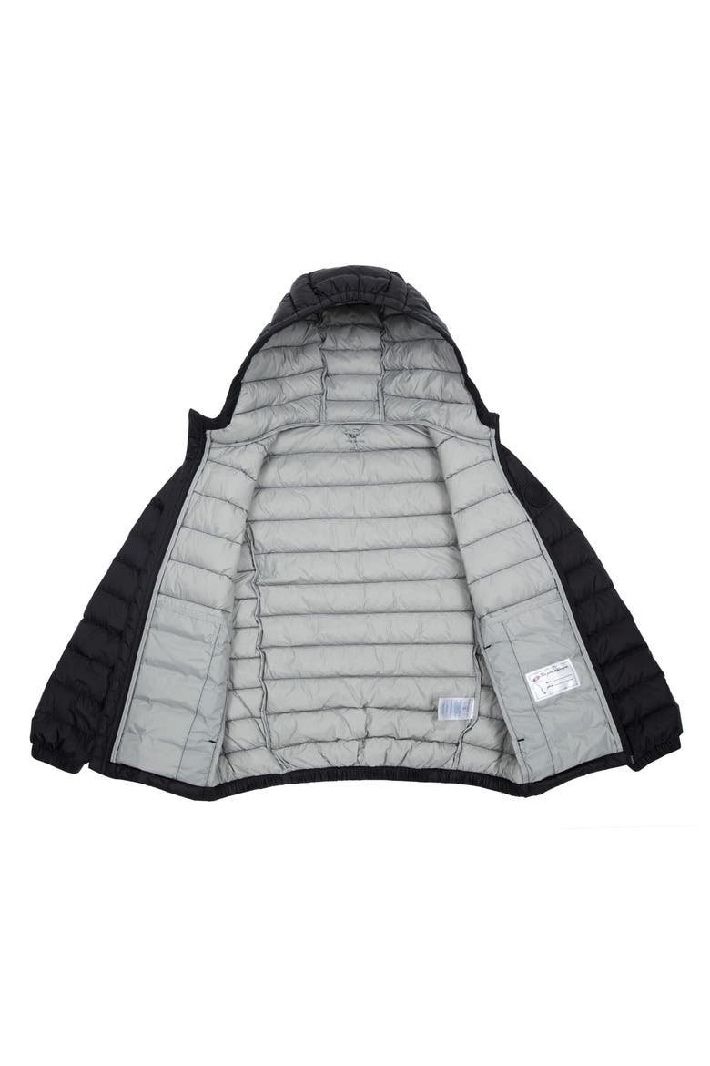 Kids' Ultra Light Quilt Packable Down Jacket, Alternate, color, Very black