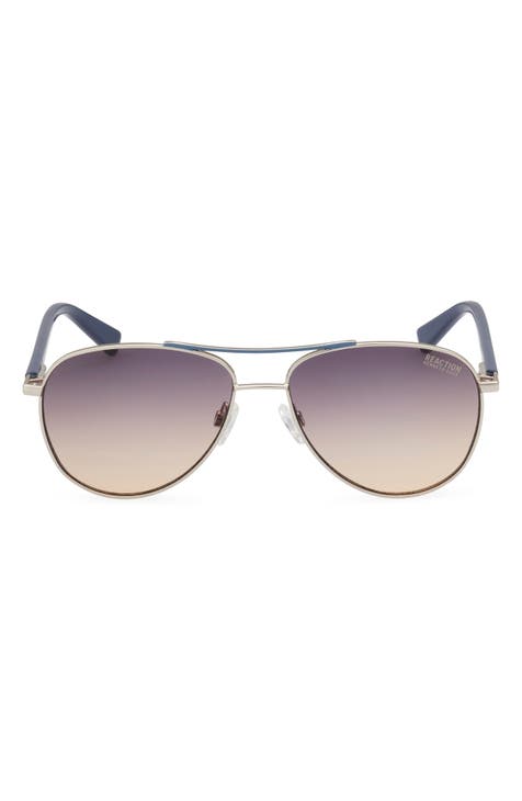 57mm Gradient Pilot Sunglasses