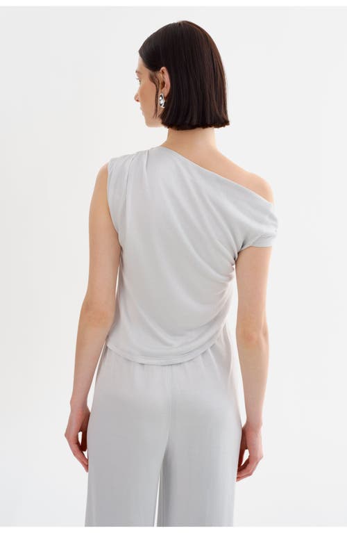 Lamarque Evonne | One Shoulder Top In White