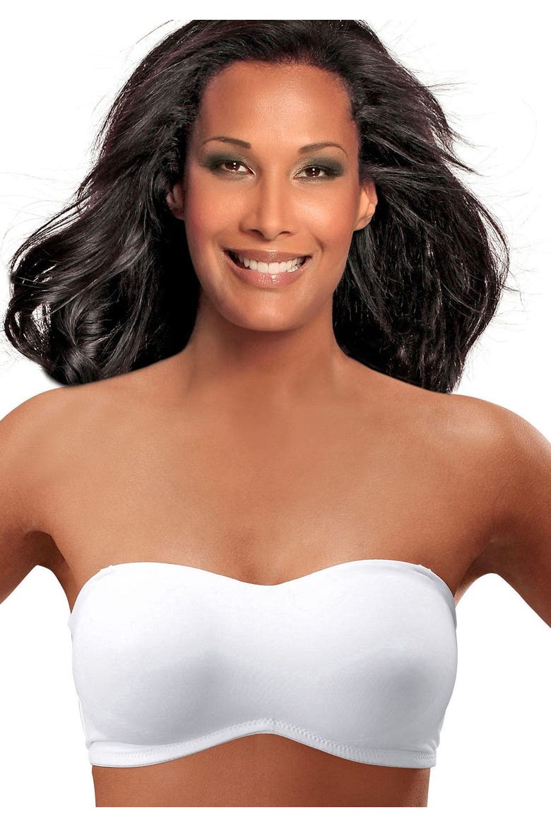 Multiway Strapless T-Shirt Bra, Alternate, color, White