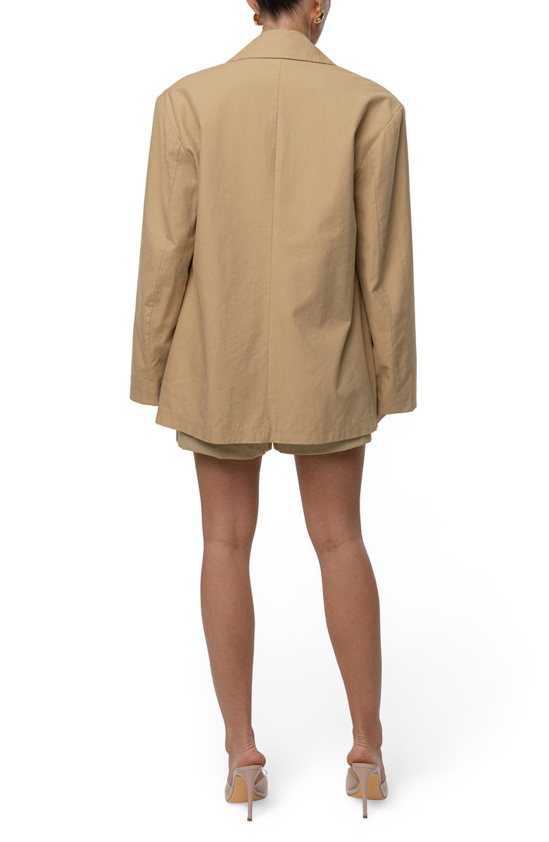 JLUXLABEL Precision Blazer, Alternate, color, Beige