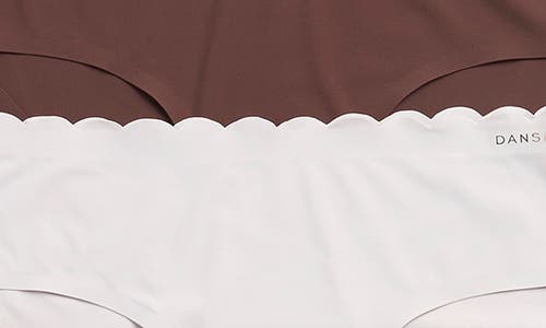 Danskin Assorted 5-pack Scallop Hipster Briefs In Multi