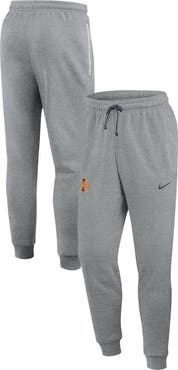 Nike Men's Nike Heather Gray Iowa State Cyclones Basketball Practice Dri-FIT Taper Sweatpants
