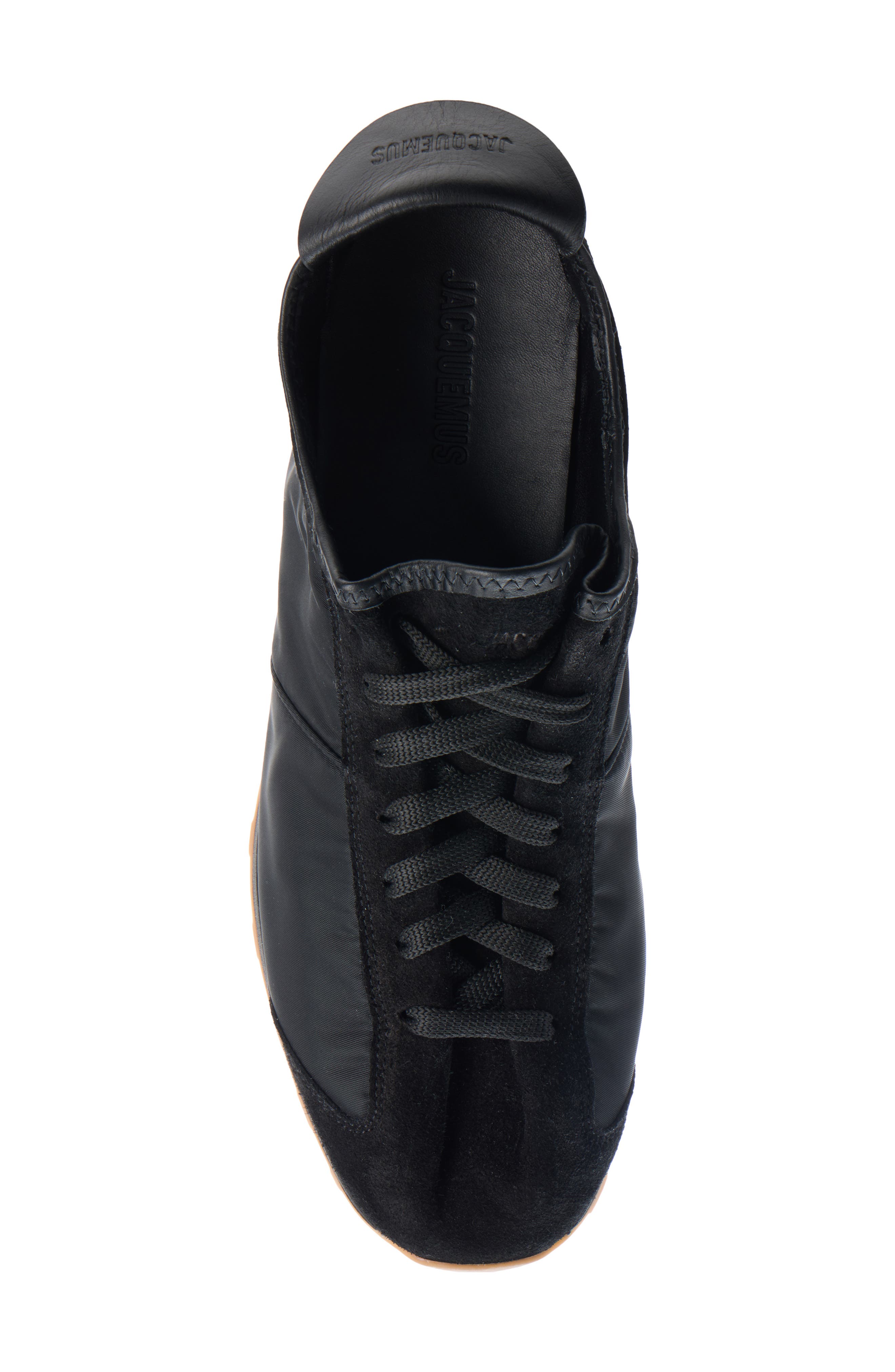 Jacquemus Les Tennis Low Top Sneaker, Alternate, color, Black