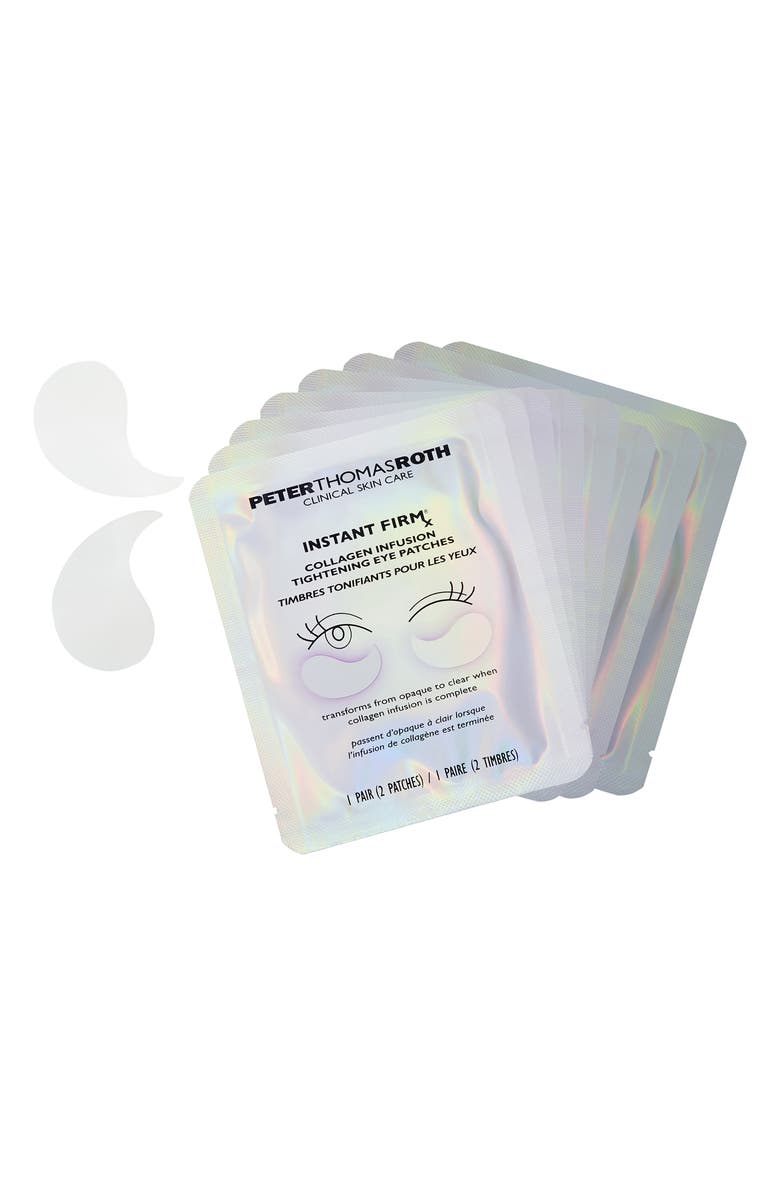 Peter Thomas Roth Instant FirmX Collagen-Infusion Tightening Eye Patches, Main, color, 