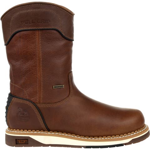 Amp Lt Wedge Waterproof Pull On Work Boot