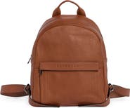 Longchamp Small 3D Leather Backpack