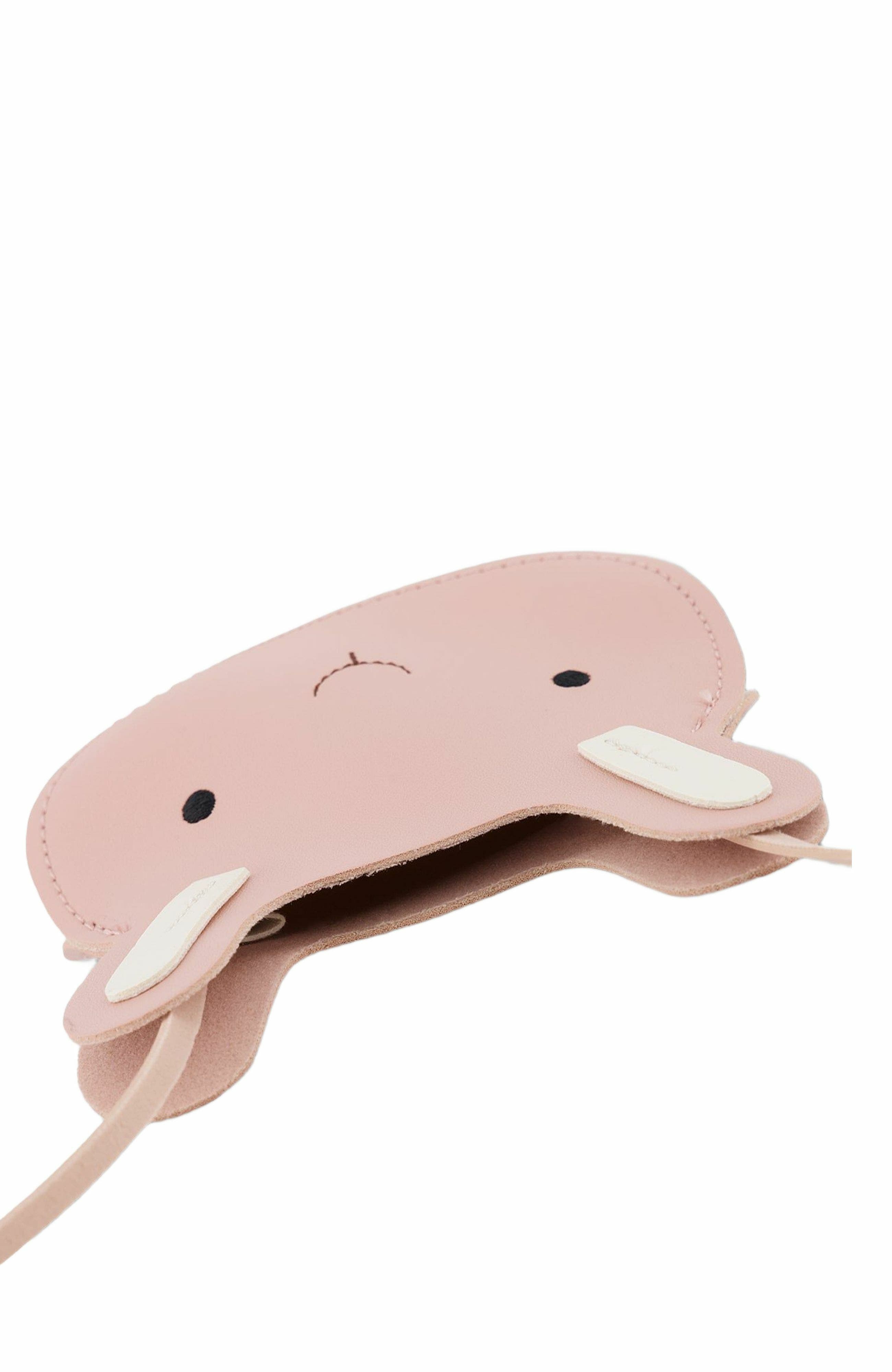 Deux par Deux Girl's Rabbit Crossbody Bag Soft Pink, Alternate, color, 