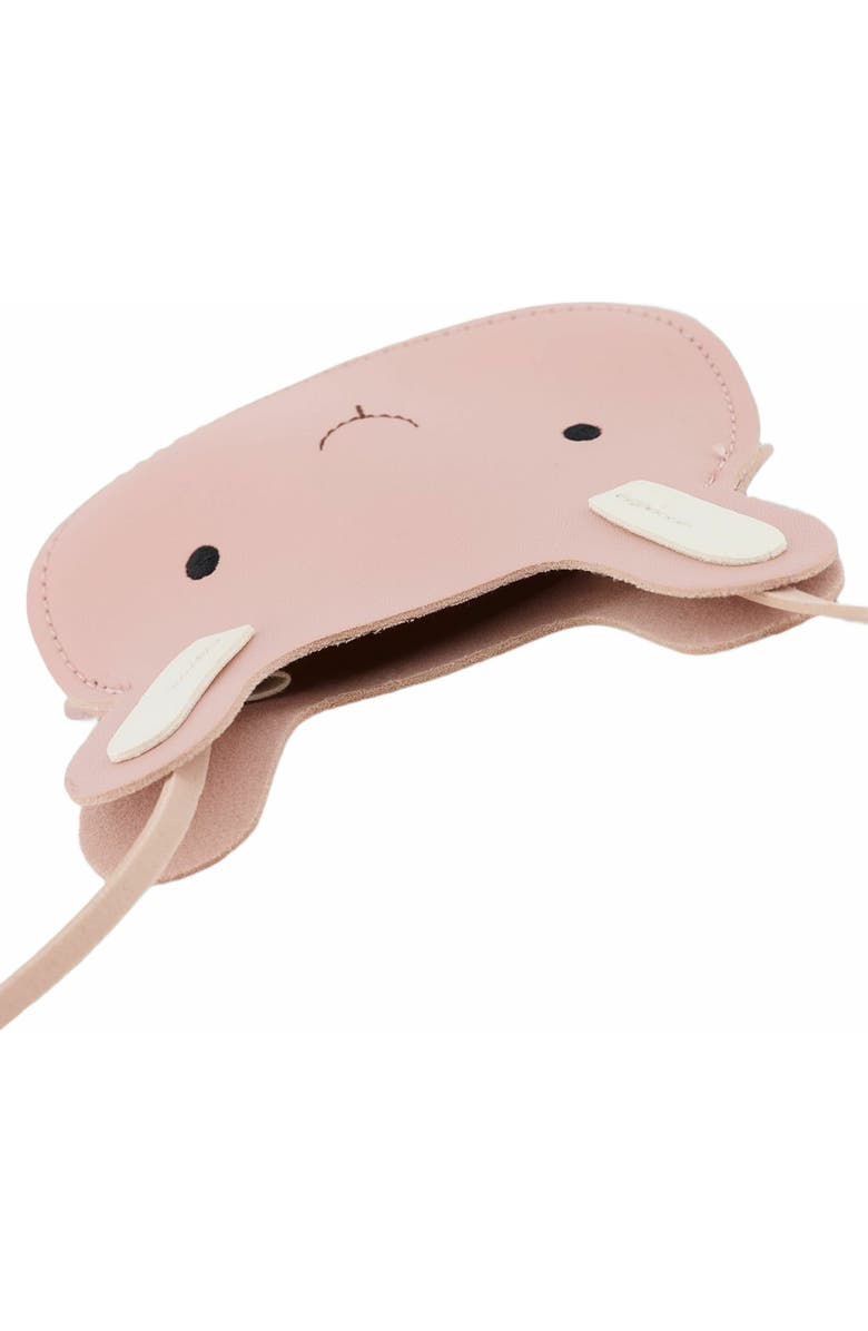 Deux par Deux Girl's Rabbit Crossbody Bag Soft Pink, Alternate, color,