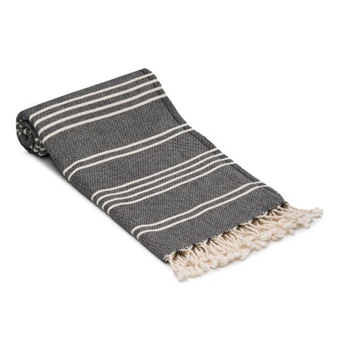 Essential Stripe Turkish Cotton Bath Towel