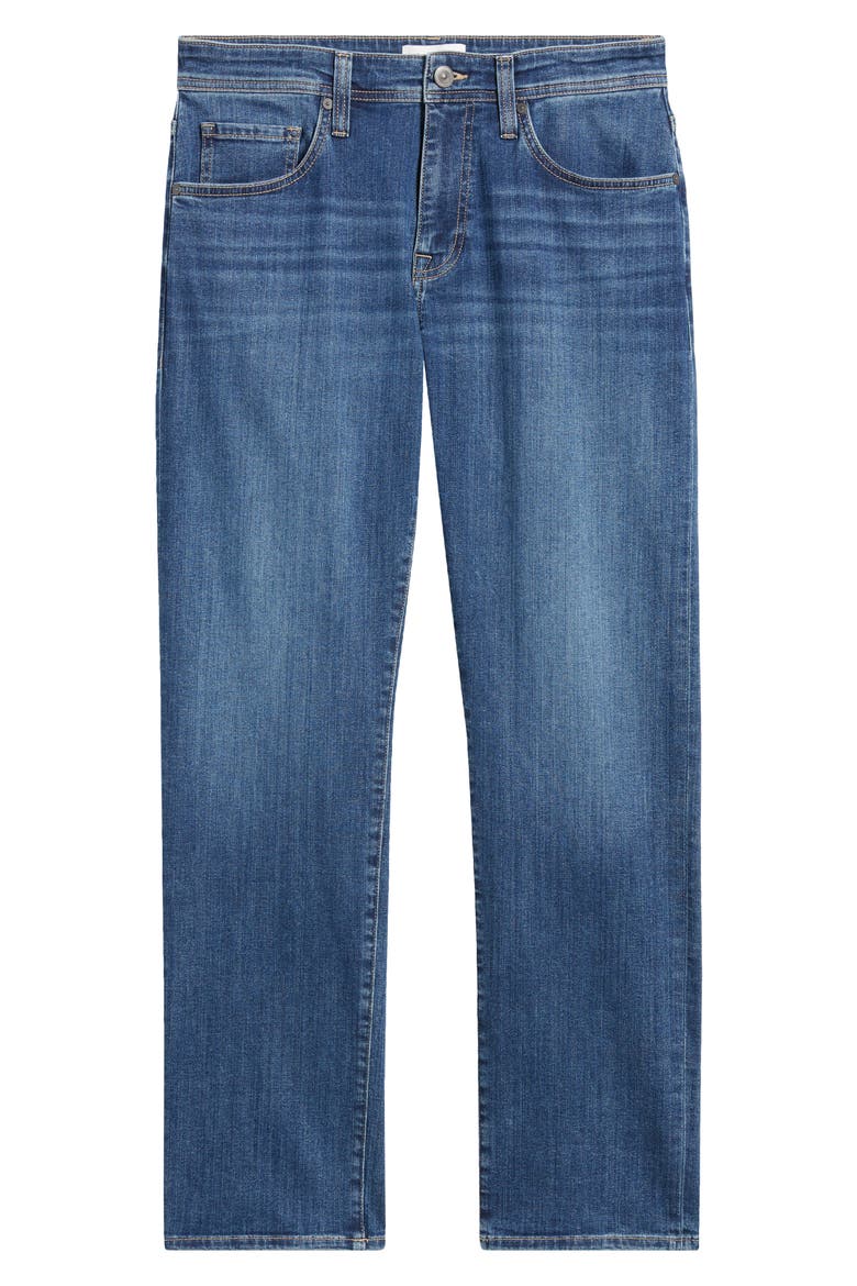 Straight Leg Jeans, Alternate, color, MED WASH INDIGO