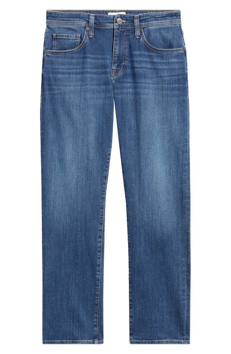 Nordstrom Straight Leg Jeans, Alternate, color, Med Wash Indigo