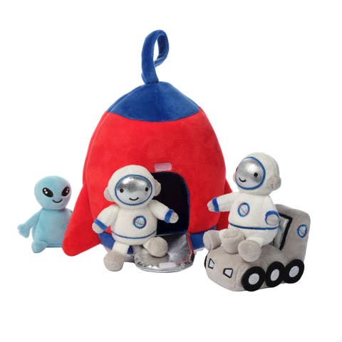Space Galaxy Interactive Plush Toddler Play Set Toy