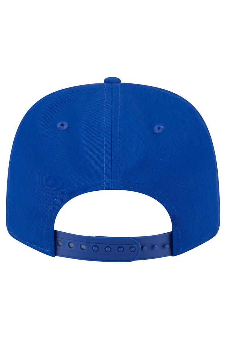 Men's New Era Royal Kansas City Royals Circle Patch 9SEVENTY Stretch-Snap Hat, Alternate, color, Royal