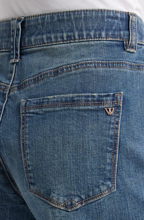 Wit & Wisdom High Waist Relaxed Denim Shorts