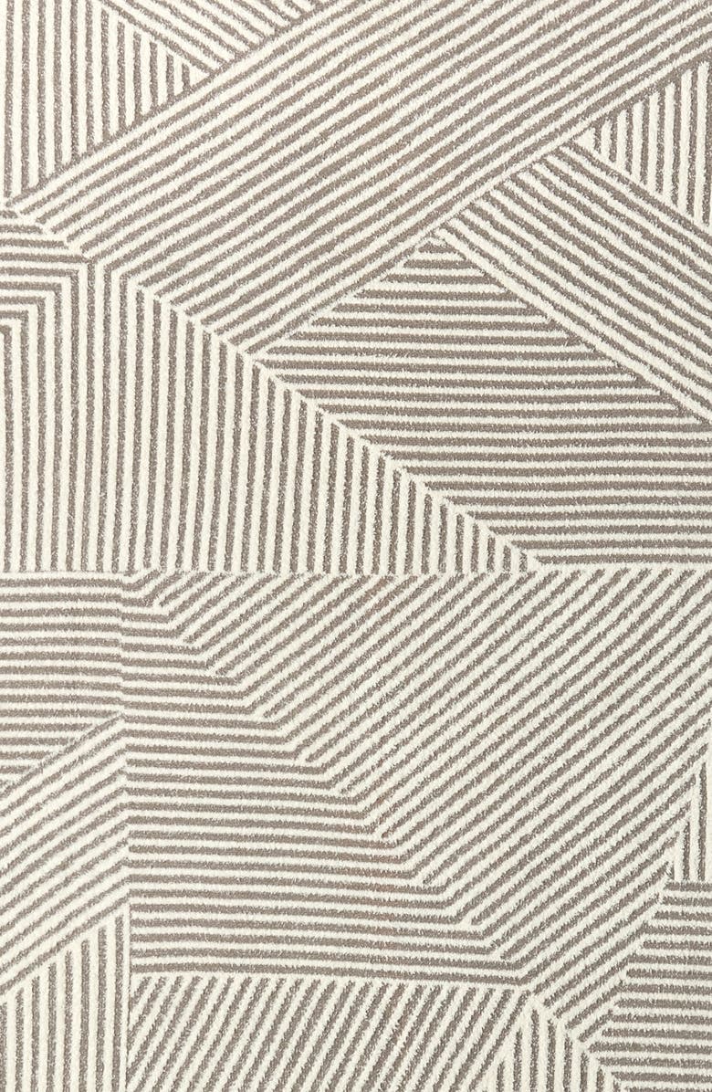 Barefoot Dreams<sup>®</sup> Linea Mixed Stripe CozyChic<sup>®</sup> Throw Blanket, Alternate, color, Cream-Pewter