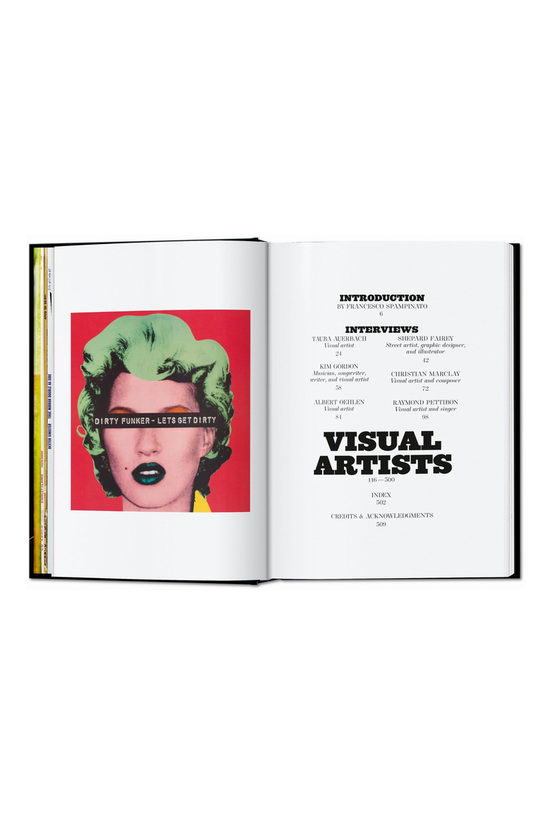 Art Record Covers 45th Edition Book, Alternate, color, Black