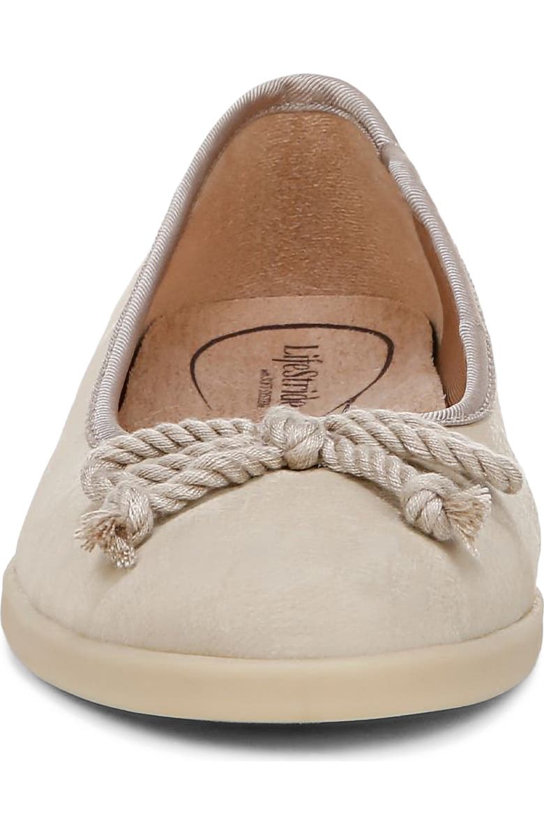 LifeStride Maura Flat, Alternate, color, Taupe