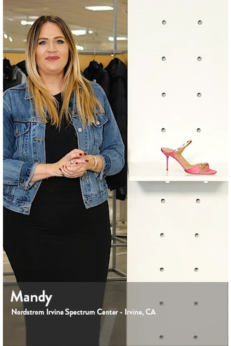Diamante Two Strap Slide Sandal video