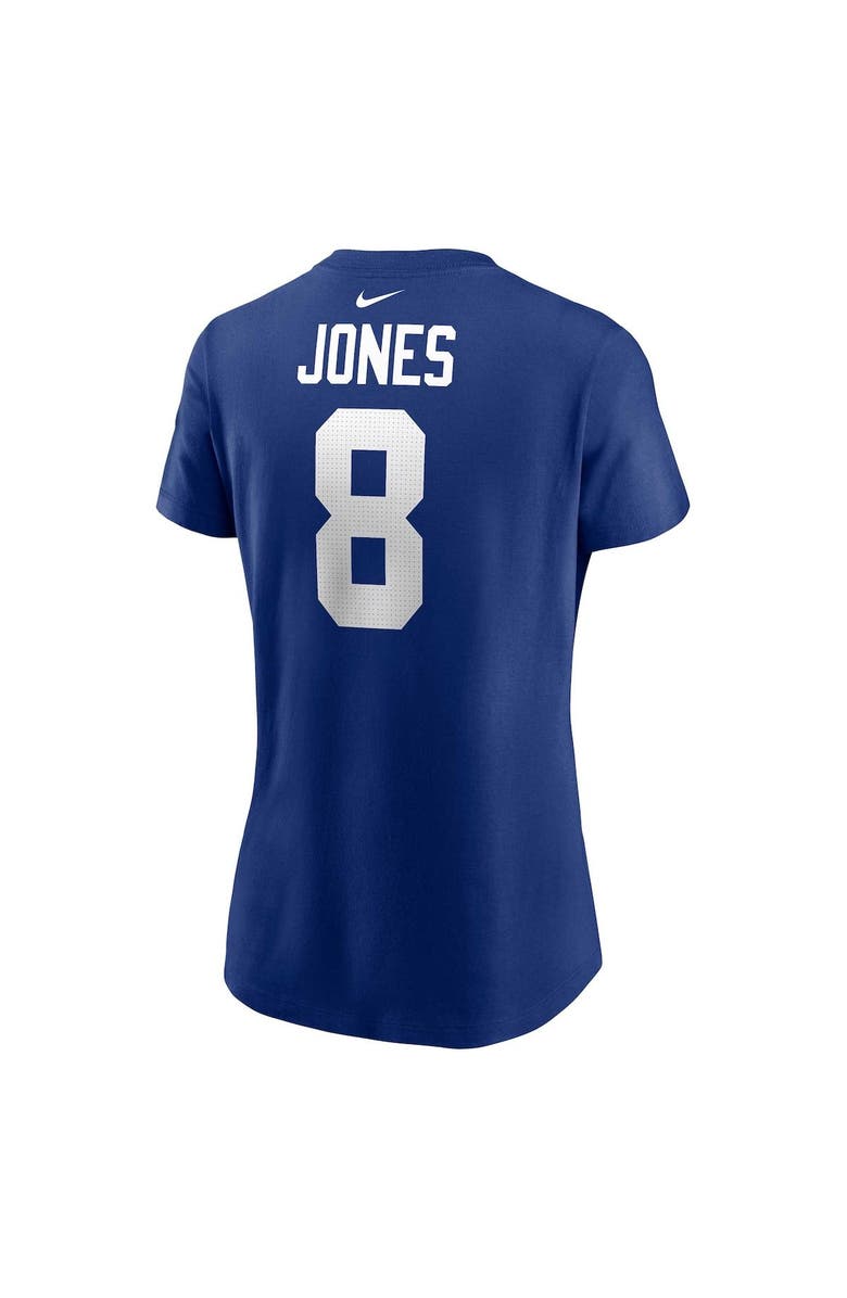 Nike Women's Nike Daniel Jones Royal New York Giants Player Name & Number T-Shirt, Alternate, color,