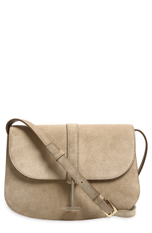 TOM FORD Small Kara Suede Crossbody Bag in Amphora at Nordstrom