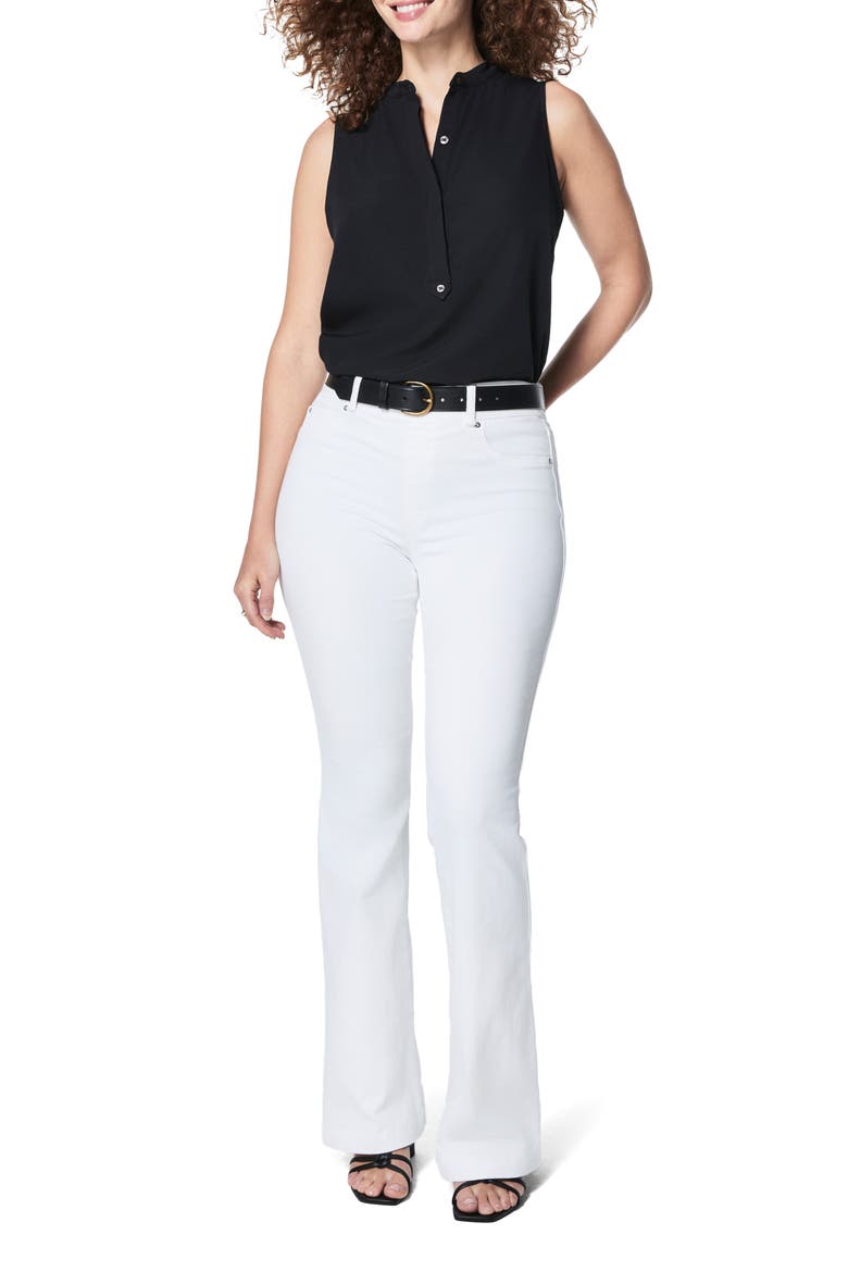 Sleeveless Crepe Top, Alternate, color, CLASSIC BLACK