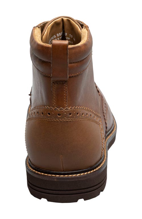 Nunn Bush Odell Ii Wingtip Boot In Tan Ch