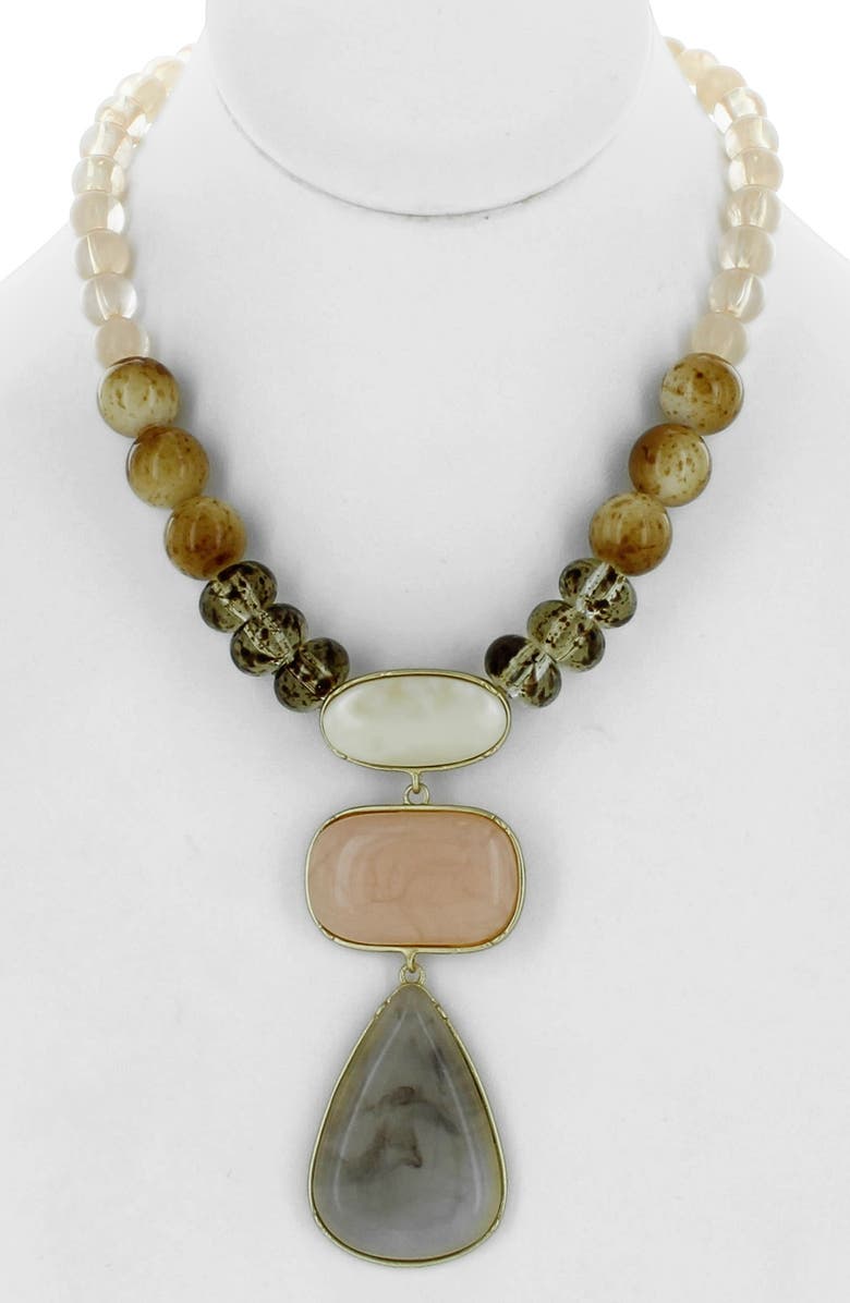 OLIVIA WELLES Through The Smoke Statement Necklace, Alternate, color,