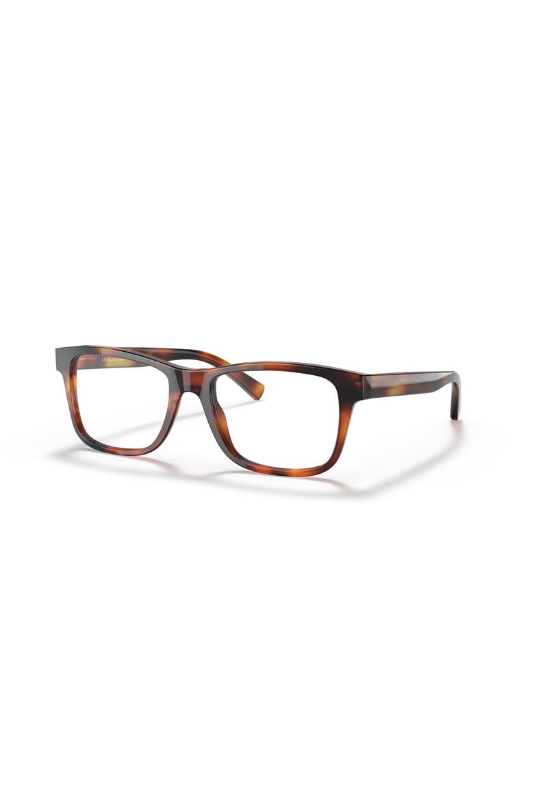 54mm Square optical glasses, Main, color, Tortoise