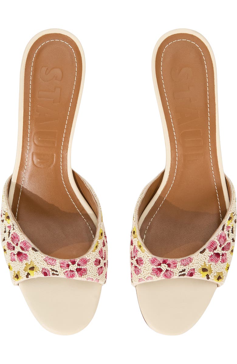 STAUD Brigitte Slide Sandal, Alternate, color, Blossom Floral