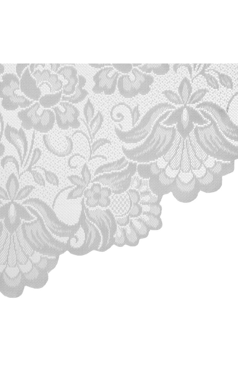 Outdoor Decor by Commonwealth Floral Lace Valance Swag, Alternate, color, 
