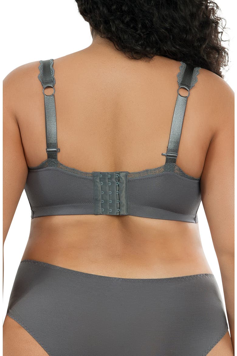 Dalis Wire-Free Bralette, Alternate, color, CHARCOAL