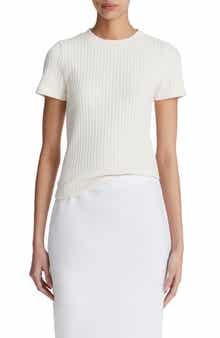 Vince Rib Crewneck Top