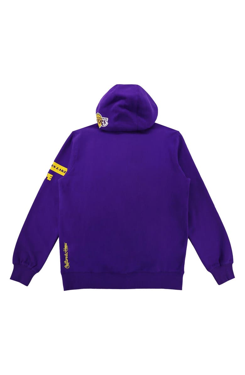 Two Hype Unisex NBA x Two Hype Purple Los Angeles Lakers Culture & Hoops Heavyweight Pullover Hoodie, Alternate, color, Purple