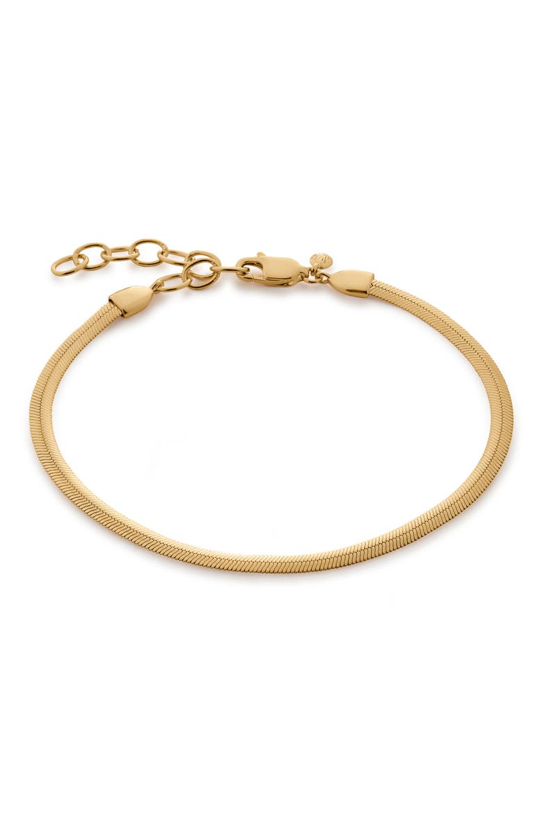 Snake Chain Bracelet, Main, color, 18CT GOLD VERMEIL