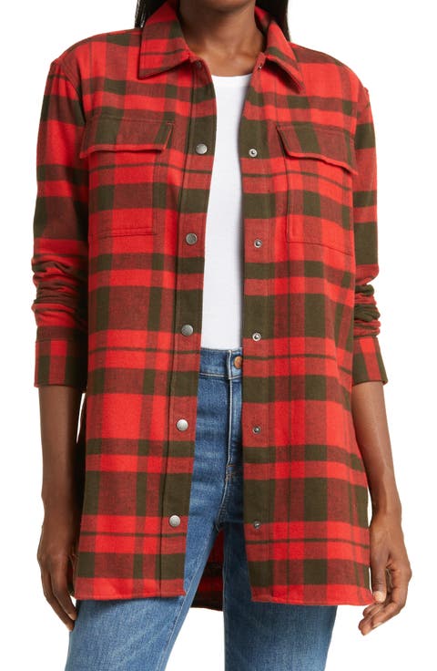 Signature Oversize Plaid Chamois Shirt