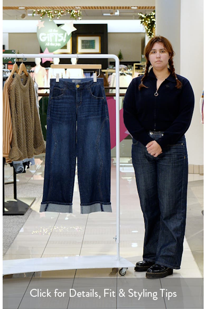 Wyatt High Waist Cuff Jeans video