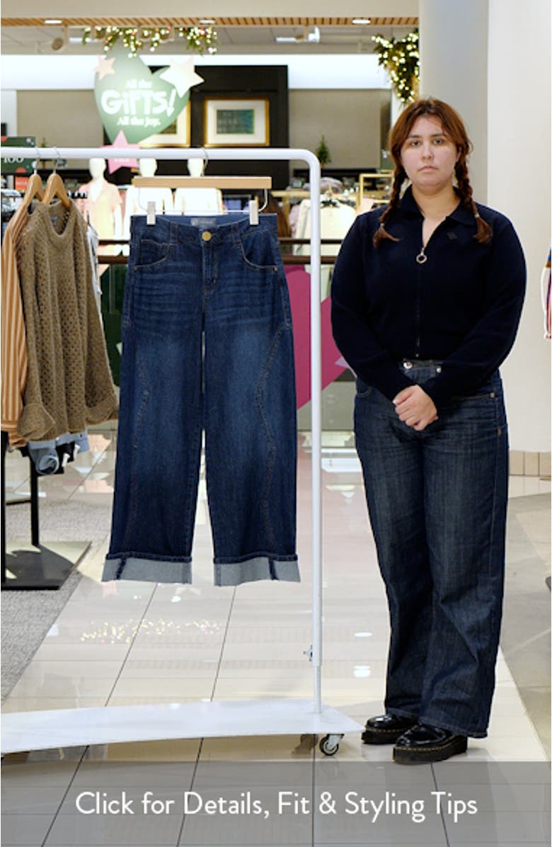 Wyatt High Waist Cuff Jeans, sales video thumbnail