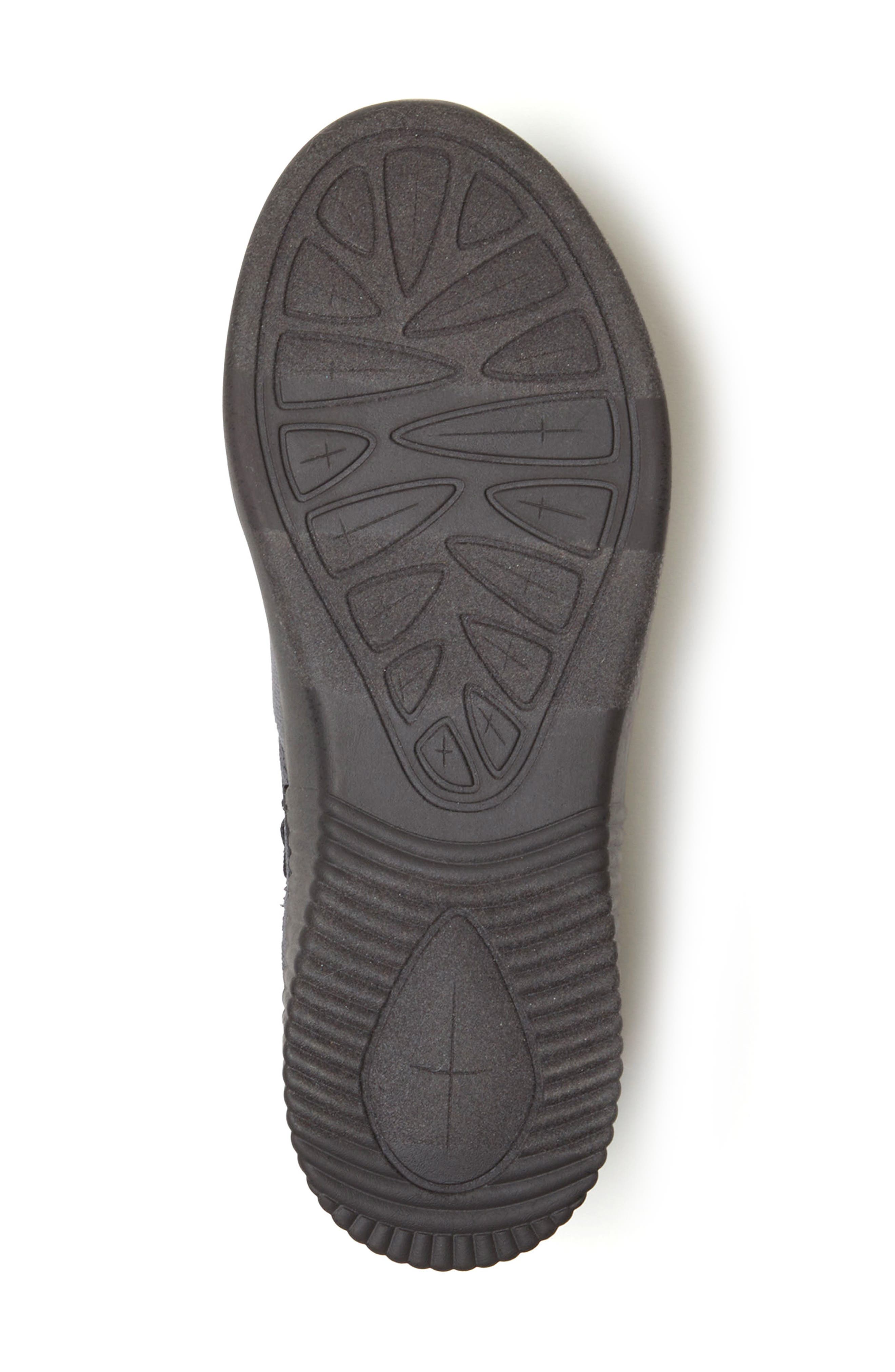 DEARFOAMS Livie Cross Strap Knit Slip-On Sneaker, Alternate, color, Black Multi