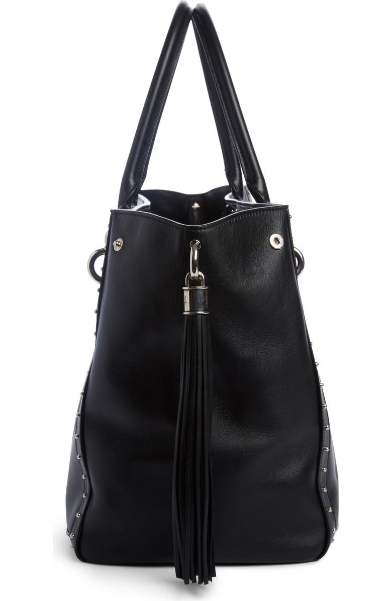Balmain Renaissance Leather Tote, Alternate, color,