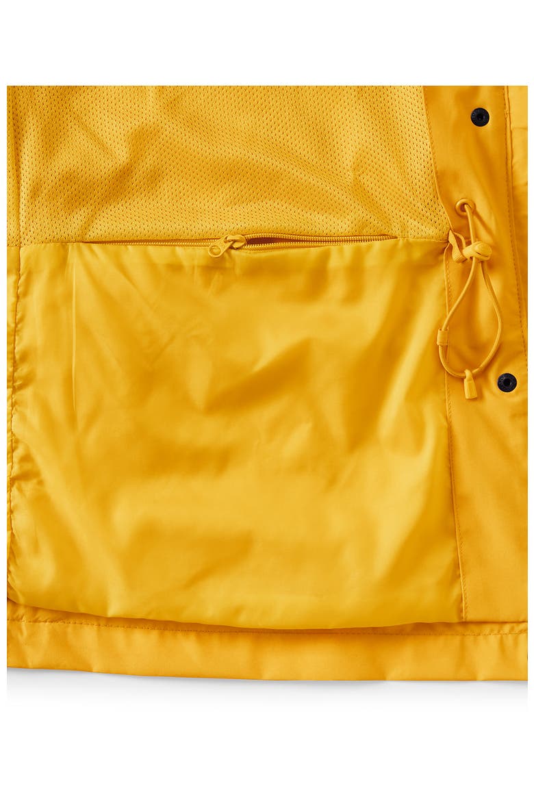 Squall Packable Rain Jacket, Alternate, color, Goldenrod