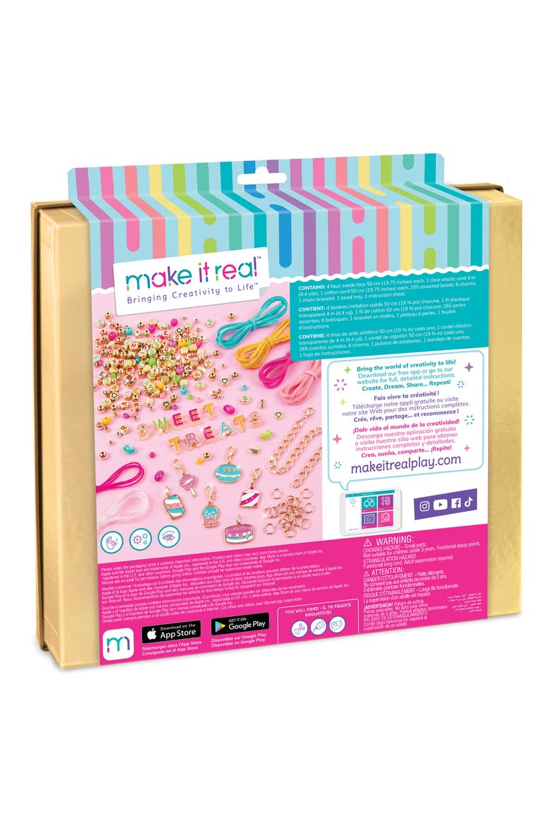 Sweet Treats DIY Bracelet Kit, Alternate, color, ASSORTED/MULTI